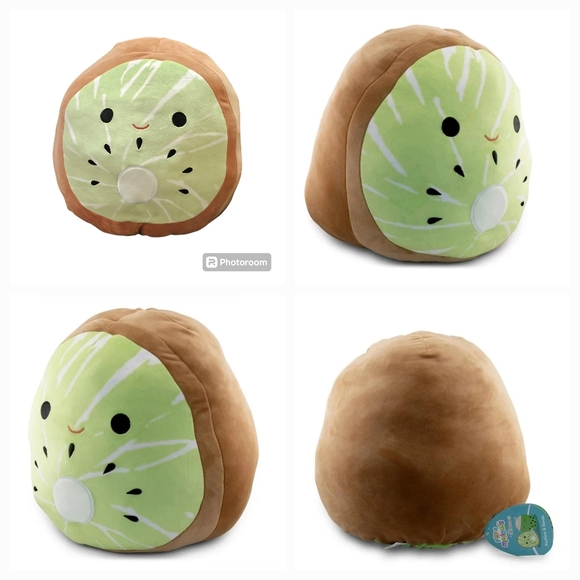 🆕️ Flip A Mallows by Squishmallow 12" Kachina the Kiwi and Sevda the Boba Tea - Picture 3 of 7